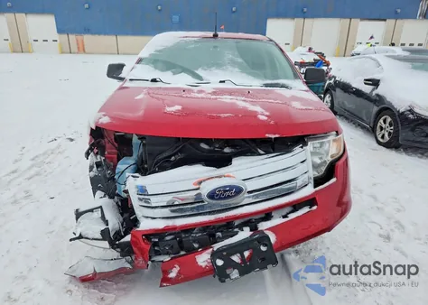 2010 Ford Edge Se из США, поврежденный, VIN 2FMDK3GCXABB35298